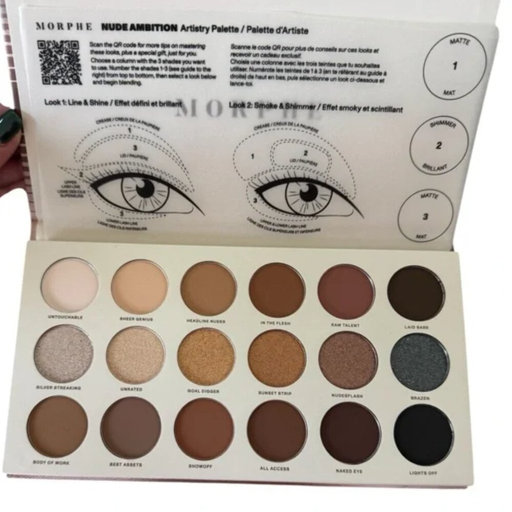 Brand New in Box Morphe Nude Ambition Eyeshadow Palette